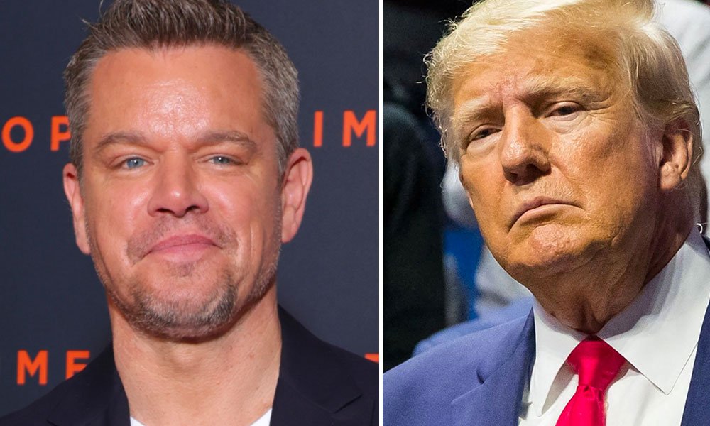 Matt Damon slams Donald Trump