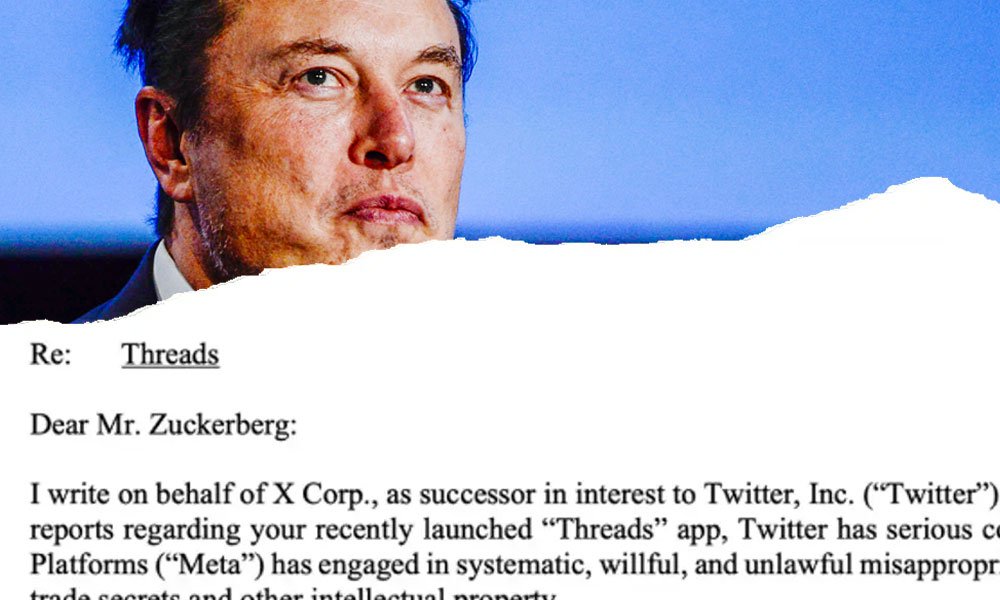 Elon Musk threatens to sue Meta