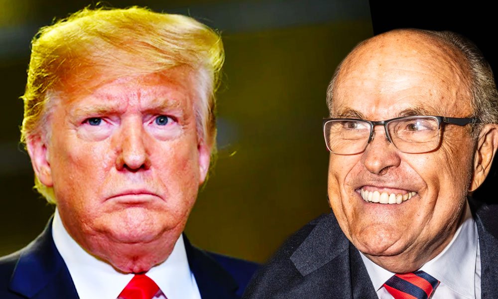 Donald Trump and Rudy Giuliani