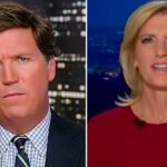 Tucker Carlson and Laura Ingraham