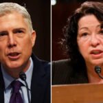 Justices Neil Gorsuch and Sonia Sotomayor