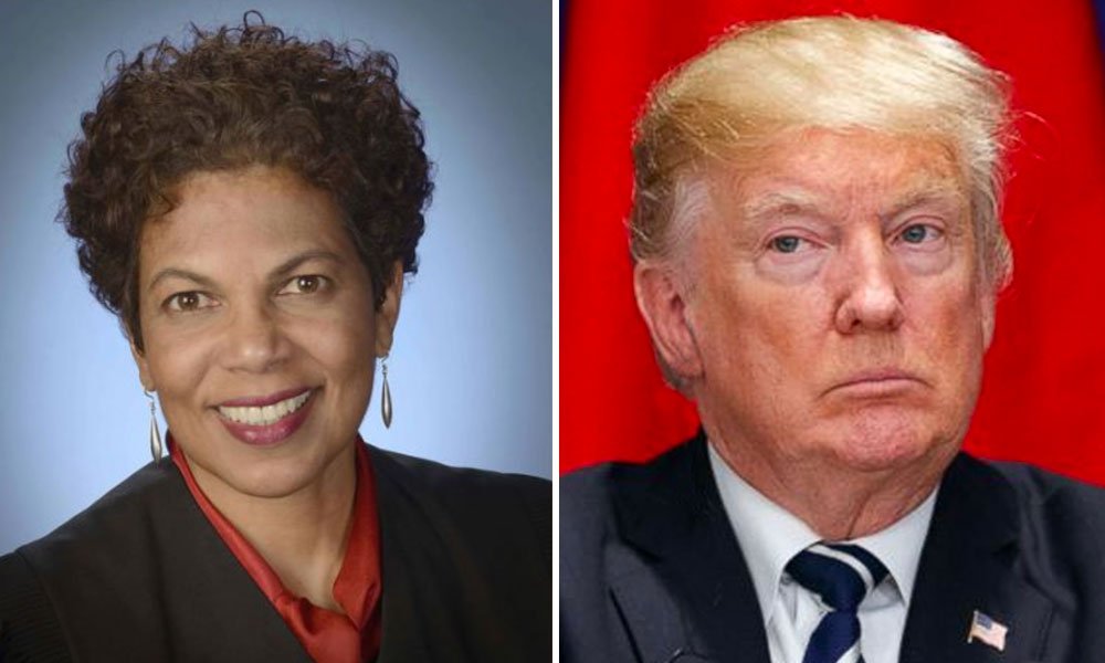 Judge Tanya Chutkan and Donald Trump