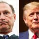 Justice Samuel Alito and former president Donald Trump