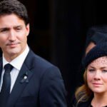 Canadian Prime minister Justin Trudeau and wife Sophie Trudeau