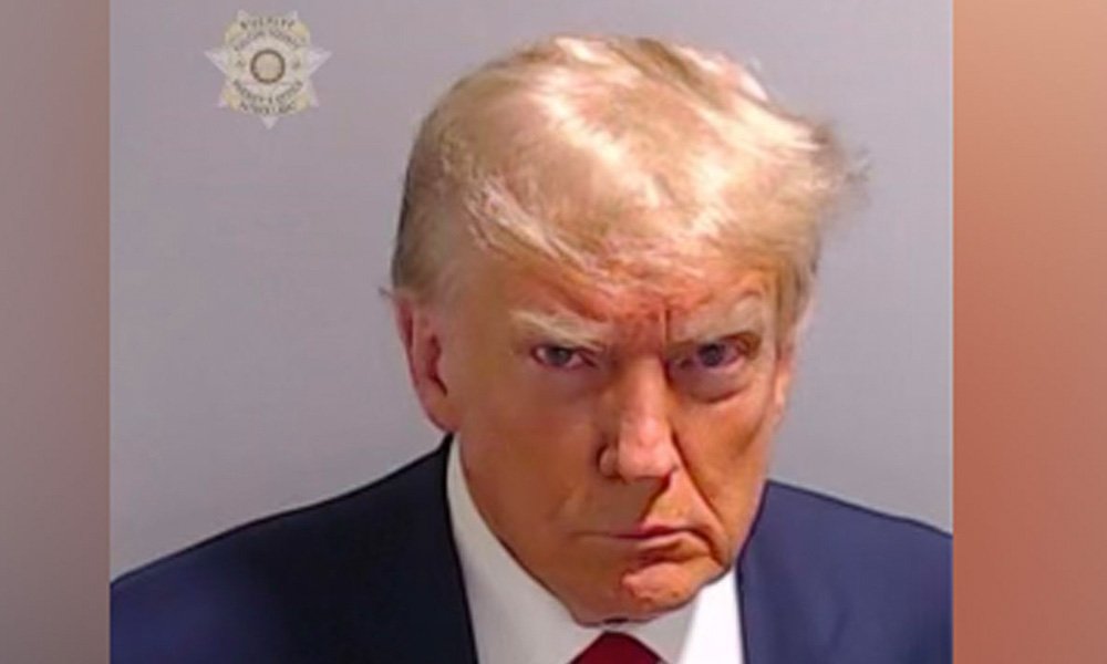 Donald Trump mug shot