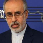 Iranian Foreign Ministry spokesperson Nasser Kanaani