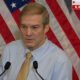 Rep. Jim Jordan during a press conference ahead of the third House vote for Speaker. (Screenshot)