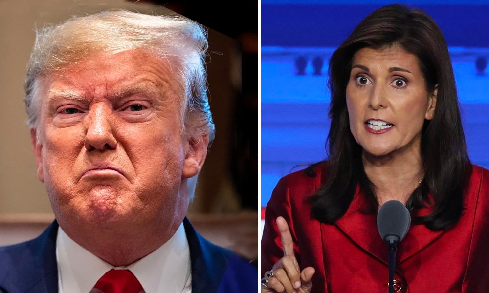 Former president Donald Trump is attacking Republican presidential candidate Nikki Haley after her strong debate performance.