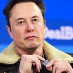 Elon Must speaks at the New York Times DealBook Summit.