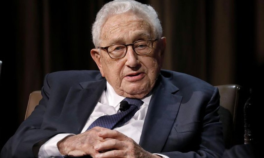 Former diplomat and presidential adviser Henry Kissinger