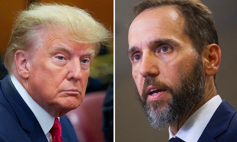 Special Counsel Jack Smith (right) has introduced a fresh legal challenge for former President Donald Trump by filing a motion in court, compelling him to testify about his state of mind on January 6th.