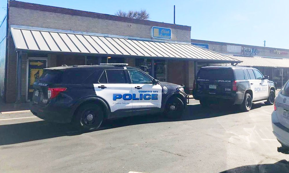 Commerce City Police, Colorado.