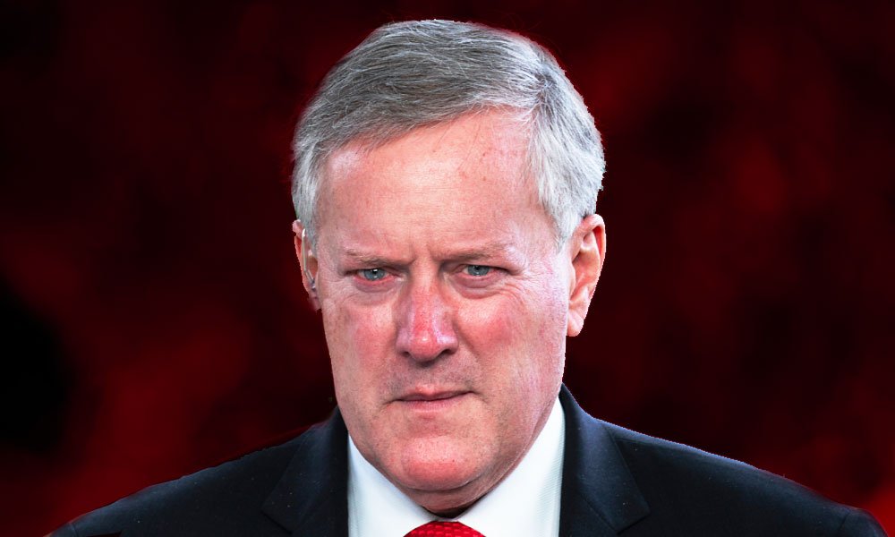Former White House chief of staff Mark Meadows.