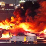 More than 300 passengers miraculously survived a harrowing incident when a Japan Airlines plane caught fire at Haneda International Airport in Tokyo.