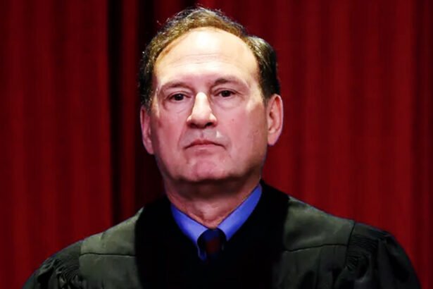 Samuel Alito is under fire after it was discovered that a MAGA symbol was displayed in the justice's front yard as the high court was considering an election case.