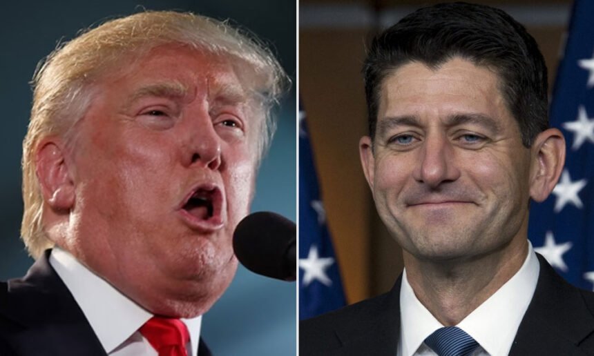 Trump Unleashes Verbal Barrage on Paul Ryan For Saying He Won't Vote For Him In 2024