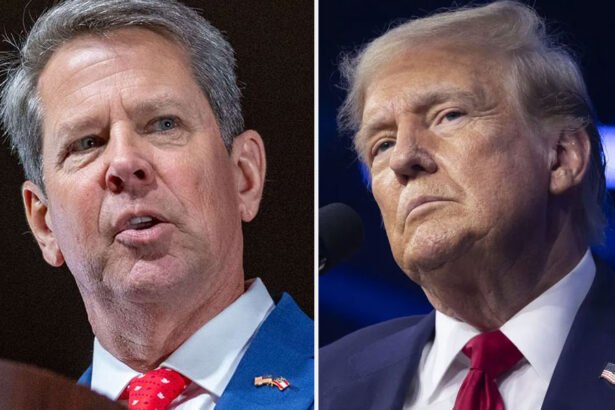 Brian Kemp vs Donald Trump