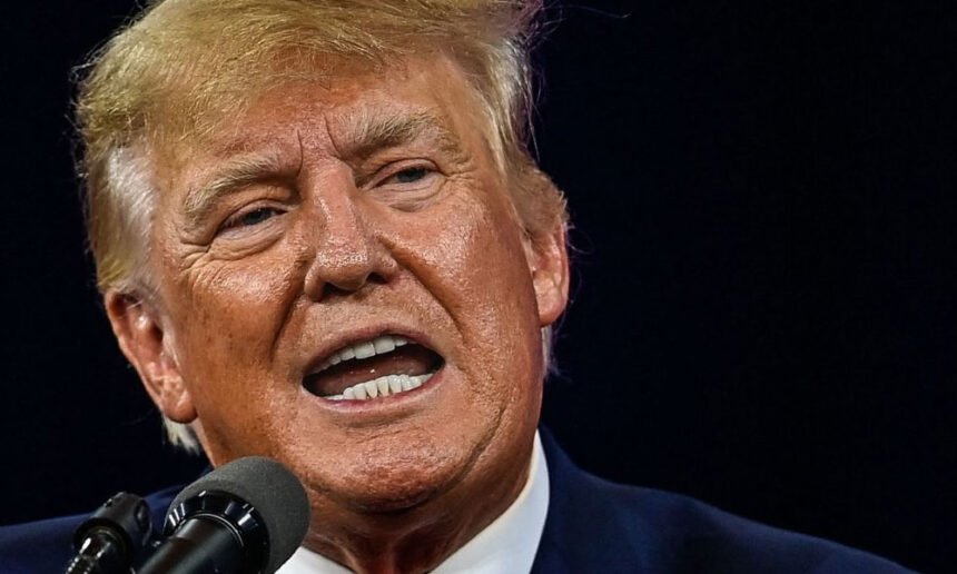Trump Goes On Extended Self-Projection, Blasts Biden as a 'Threat To Democracy' And a 'NIGHTMARE FOR WOMEN'