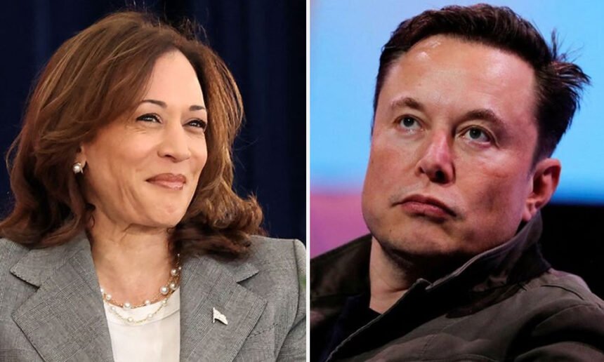 Kamala Harris Campaign Responds to Elon Musk Sharing Fake Video About VP