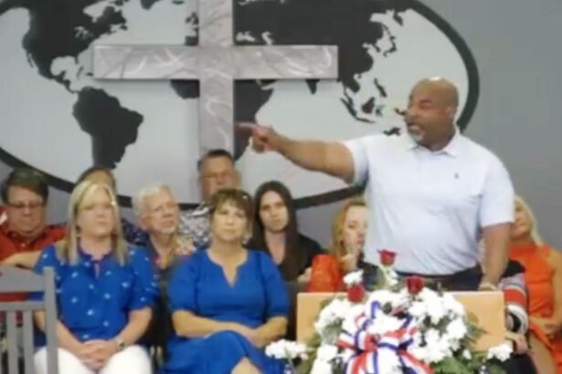 Mark Robinson calls for violence in church speech