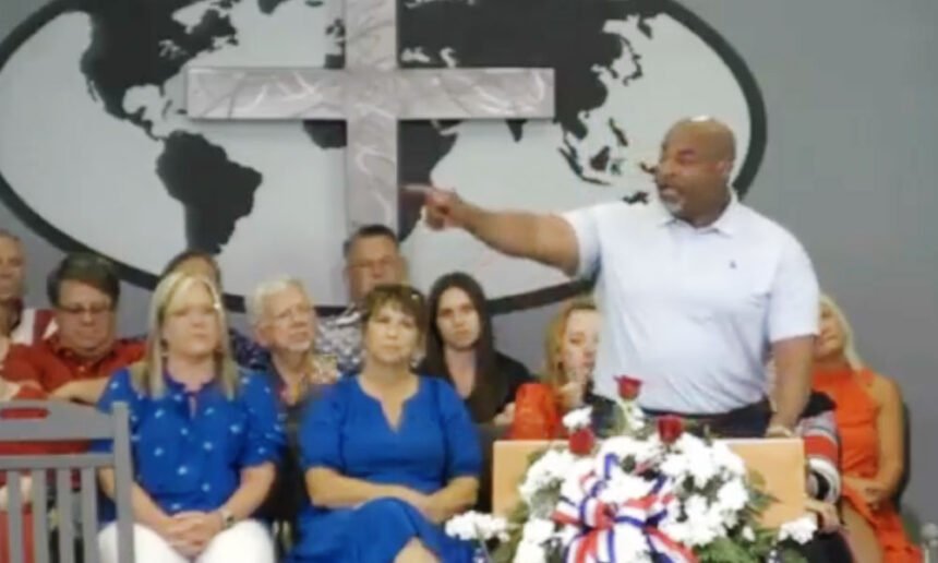 Mark Robinson calls for violence in church speech