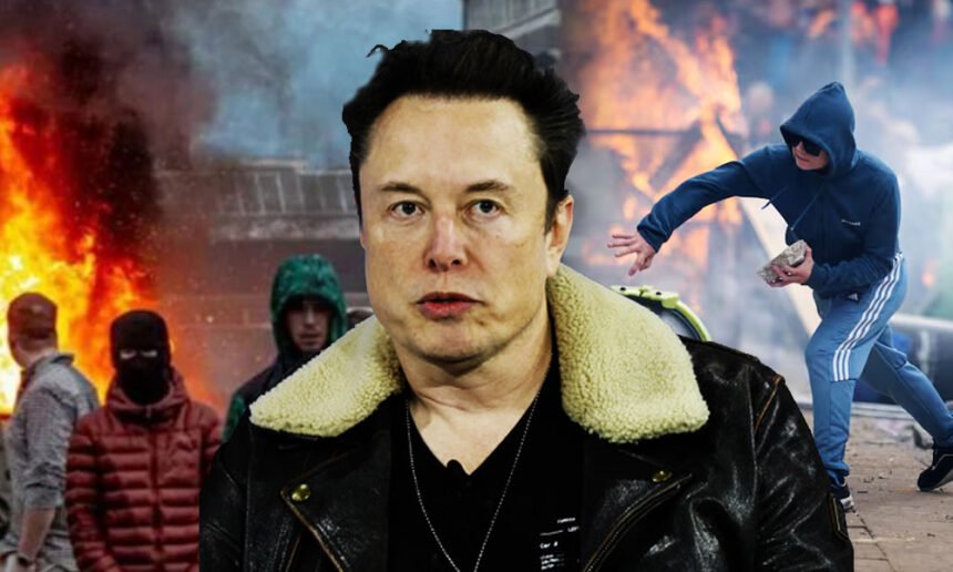 UK Activists Call For Elon Musk’s Prosecution For Inciting Far-Right Riots Through Social Media