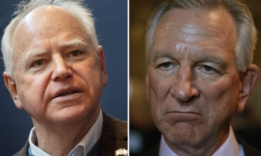 Tim Walz Goes Viral With Sick Burn on 'Dumbest' Coach Tommy Tuberville