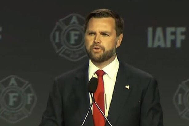 'He’s Panicking Right Now': J.D. Vance Mocked After Firefighters Greet Him With Relentless Boos