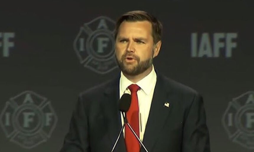 'He’s Panicking Right Now': J.D. Vance Mocked After Firefighters Greet Him With Relentless Boos