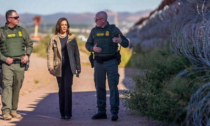 Kamala Harris Shoves Border Crisis in Trump’s Face, Blaming Him For