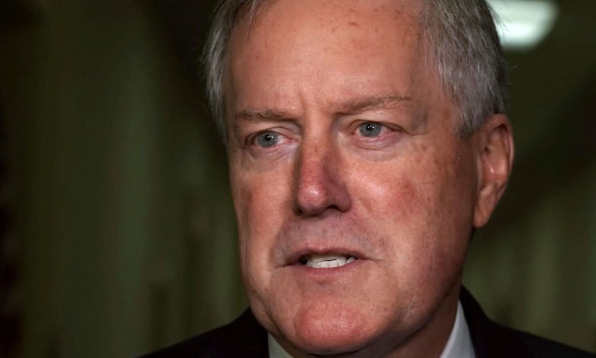 Federal Judge Rejects Mark Meadows' Bid to Move Arizona Election Case to Federal Court