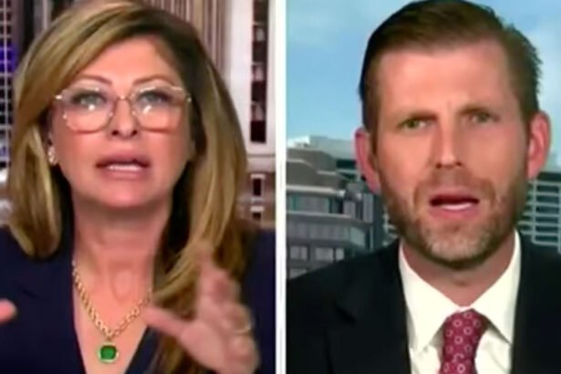 'He Likes to Weave': Watch Maria Bartiromo and Eric Trump Failed Attempt to Reframe Trump's 'Enemy Within' Comments