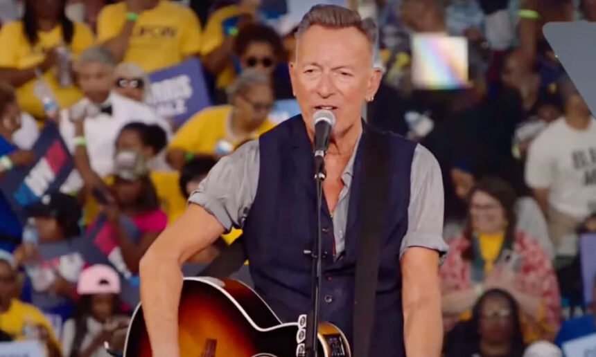 Bruce Springsteen Slams Trump as ‘a Tyrant’ Who ‘Does Not Understand What It Means to Be Deeply American’ at Harris Rally