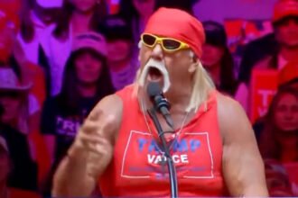 Hulk Hogan Makes Controversial Sexual Joke About Kamala Harris at Trump Rally