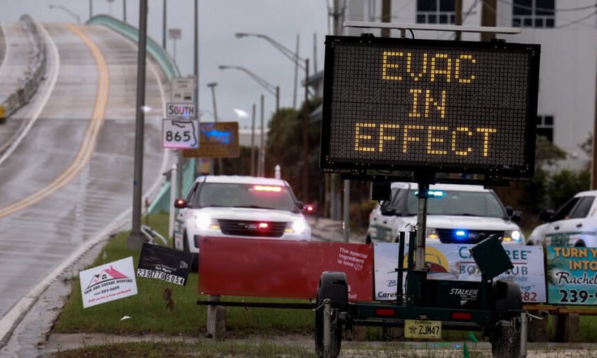 ‘This is The 11th Hour’: Florida Residents Warned as Category 4 Storm Approaches