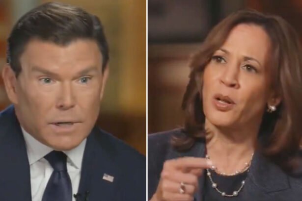 ‘That’s Not What You Just Showed!’ Kamala Harris Calls Out Bret Baier For Airing Misleading Clip on Trump’s Violent Rhetoric