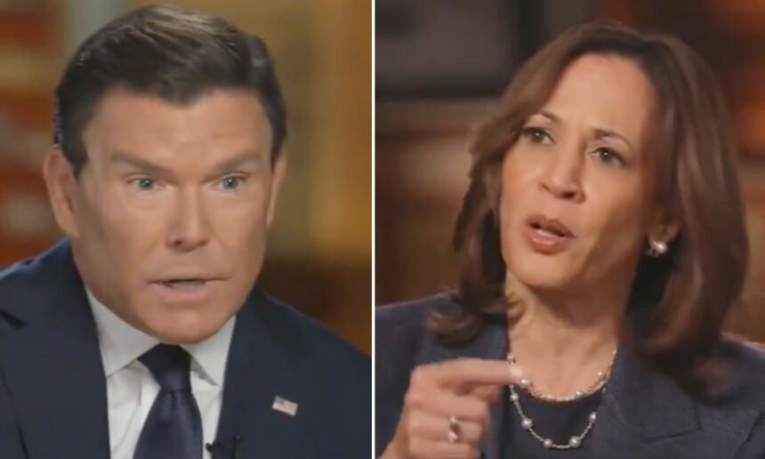 ‘That’s Not What You Just Showed!’ Kamala Harris Calls Out Bret Baier For Airing Misleading Clip on Trump’s Violent Rhetoric