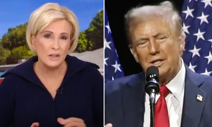 Mika Brzezinski Unleashes Fury on ‘Aging Bullsh*t Artist’ Trump After ‘Disgraceful Display of Bigotry’ During Detroit Speech