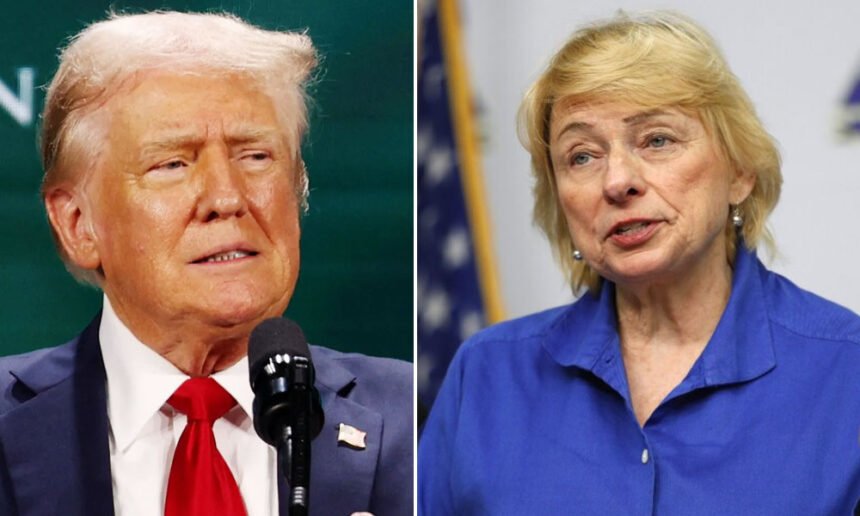 Confused Trump Repeatedly Refers to Maine’s First Woman Governor as 'He' and 'Him'-She Has The Perfect Response