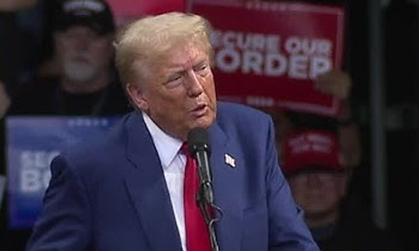 Trump Insists He's Mentally Sane, Slams Biden as Cognitively 'Repaired' in Bizarre Rally Rant