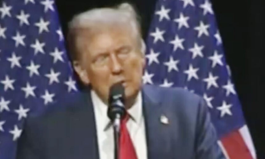 'What Was That Sound?': Trump Accused of Farting, Possibly Soiling Himself on Stage During Detroit Speech