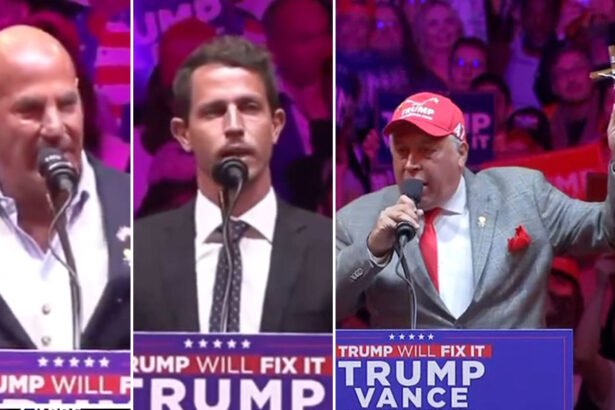 Trump Rally Speakers Unleash Torrent of Insults at Harris