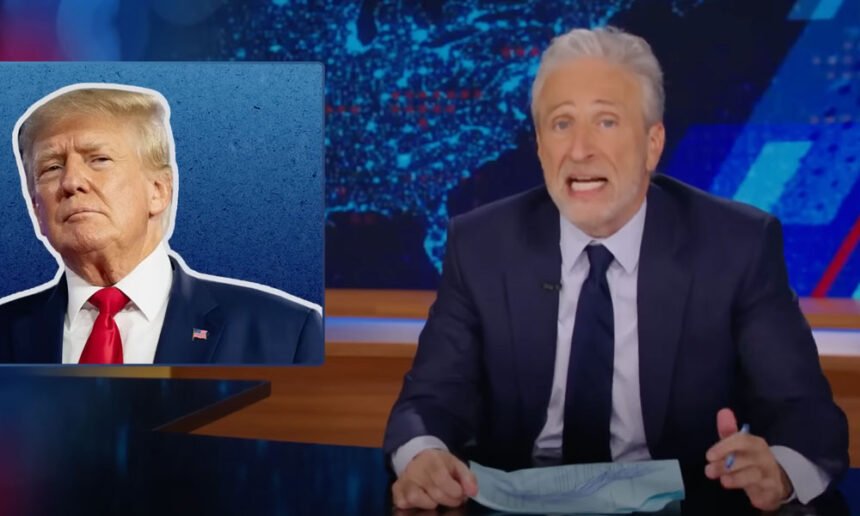 Jon Stewart Obliterates Donald Trump Over Disturbing 'Enemy From Within' Claims Against Adam Schiff and Nancy Pelosi