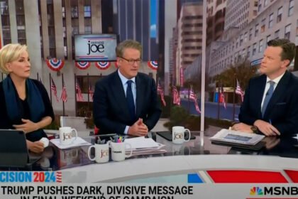 Morning Joe Panel Aghast at Trump's 'Obscene' Closing Message