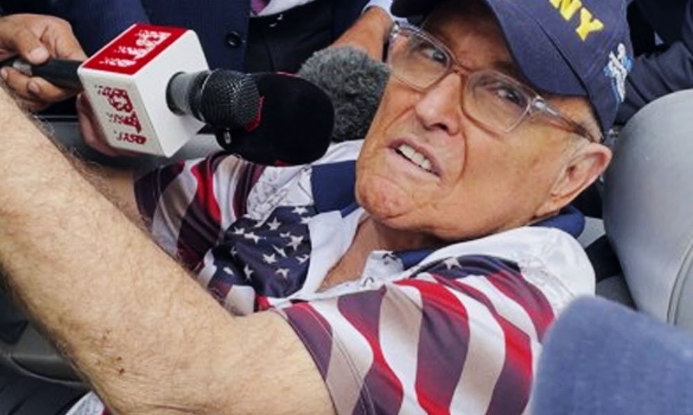 The Internet is Still Laughing At Rudy Giuliani's Latest 'Calamity'