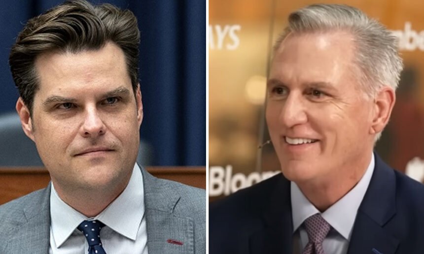 ‘Everyone Knows That’: Kevin McCarthy Says Trump Chose Gaetz for Attorney General As a 'Deflection', Knowing He Won’t Get Senate Approval