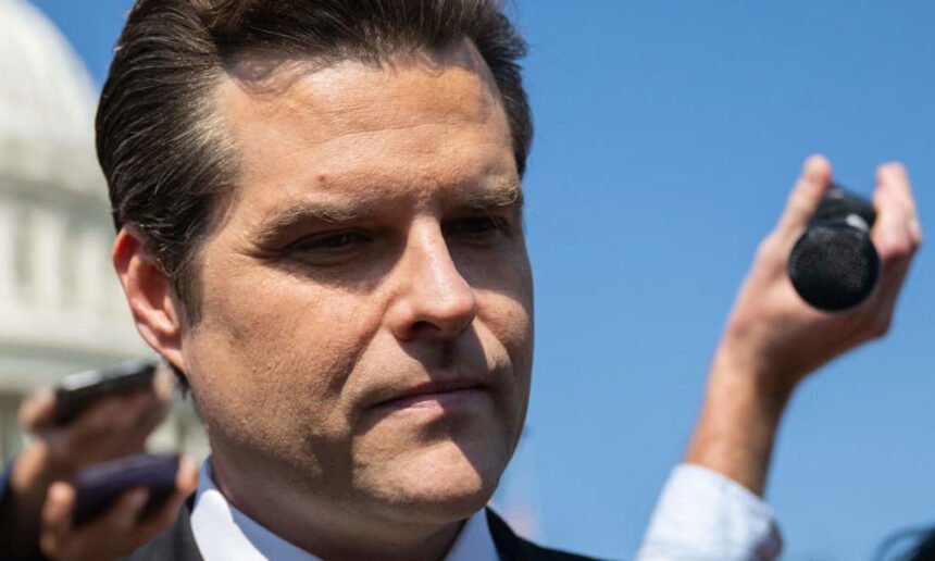 Matt Gaetz Withdraws as Trump's Attorney General Pick