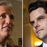 Kevin McCarthy Takes Brutal Swipe at Matt Gaetz Over Failed AG Bid: 'Young Girls Need Justice'