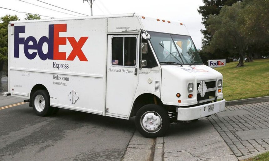 Florida FedEx Driver Running Late Dumps Dozens of Packages on Side of The Road