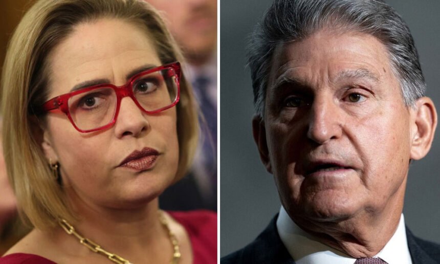 Joe Manchin and Kyrsten Sinema Hit Hard for 'Betraying' Democrats in Crucial Vote